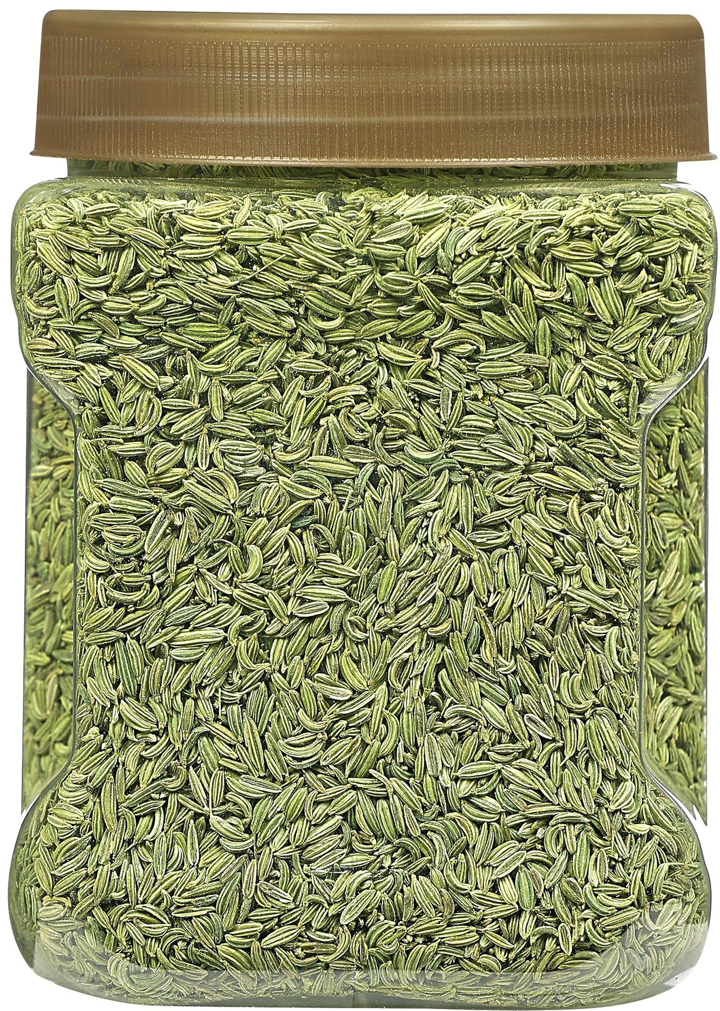 Rani Fennel Seeds (Saunf Sabut) Whole Spice 16oz (1lb) 454g PET Jar ~ All Natural | Gluten Friendly | NON-GMO | Kosher | Vegan | Indian Origin