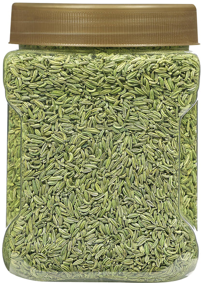 Rani Fennel Seeds (Saunf Sabut) Whole Spice 16oz (1lb) 454g PET Jar ~ All Natural | Gluten Friendly | NON-GMO | Kosher | Vegan | Indian Origin